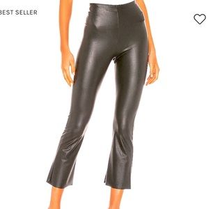 New Commando Vegan Leather Cropped Pants